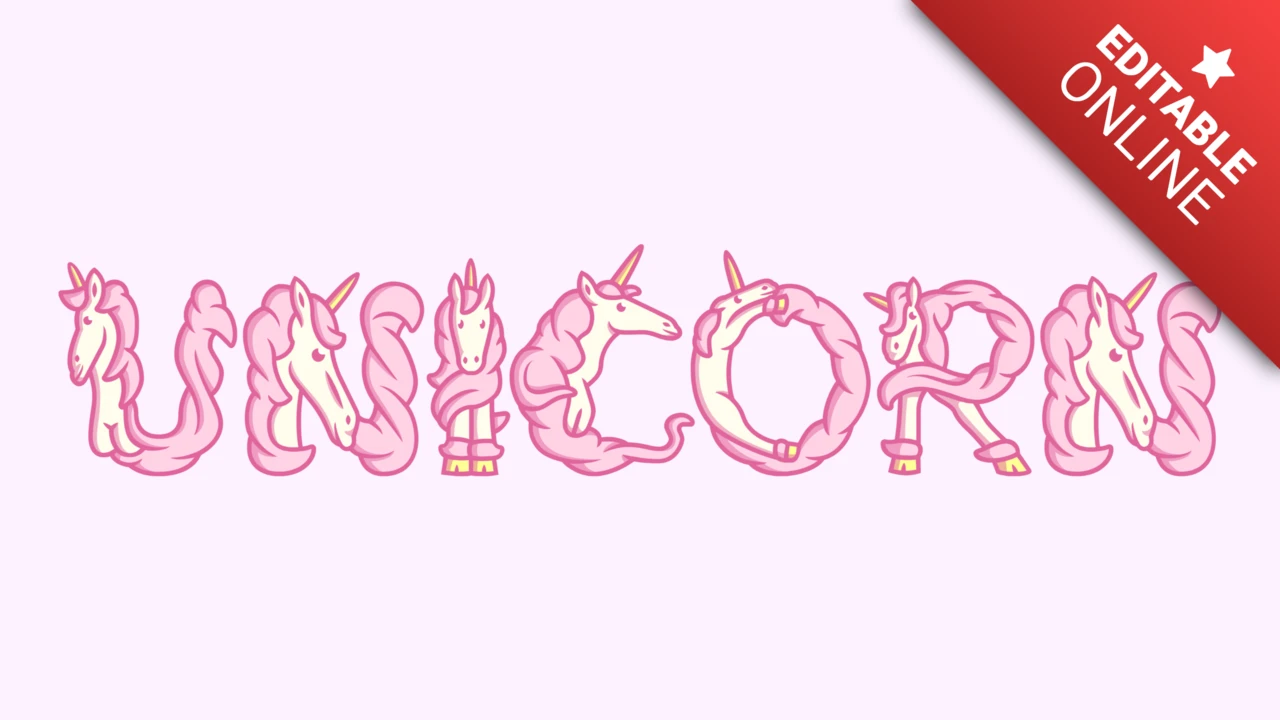 Carattere Unicorno