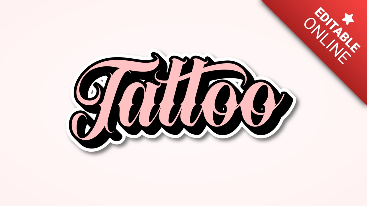 Schriftzug Tattoo