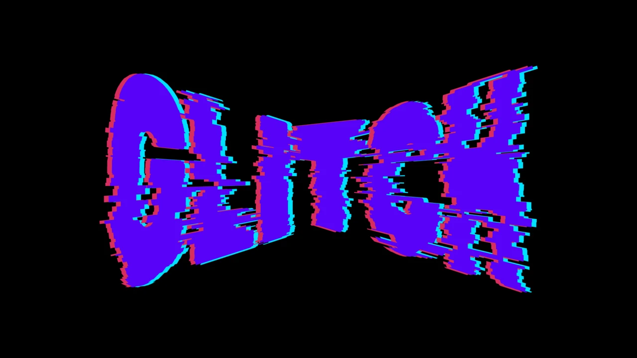 Efekt glitch w projektowaniu dla kreatywnych projektów - zniekształcenie tekstu