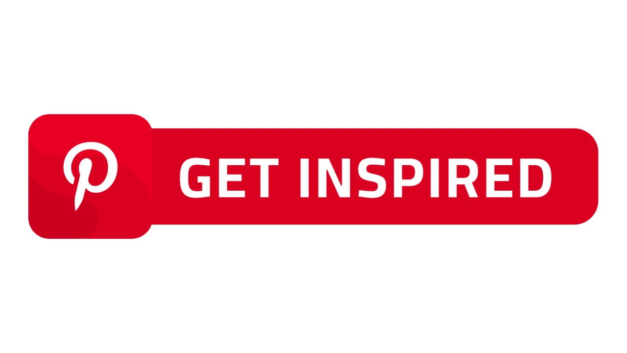 Red Pinterest Call-to-Action Button Style