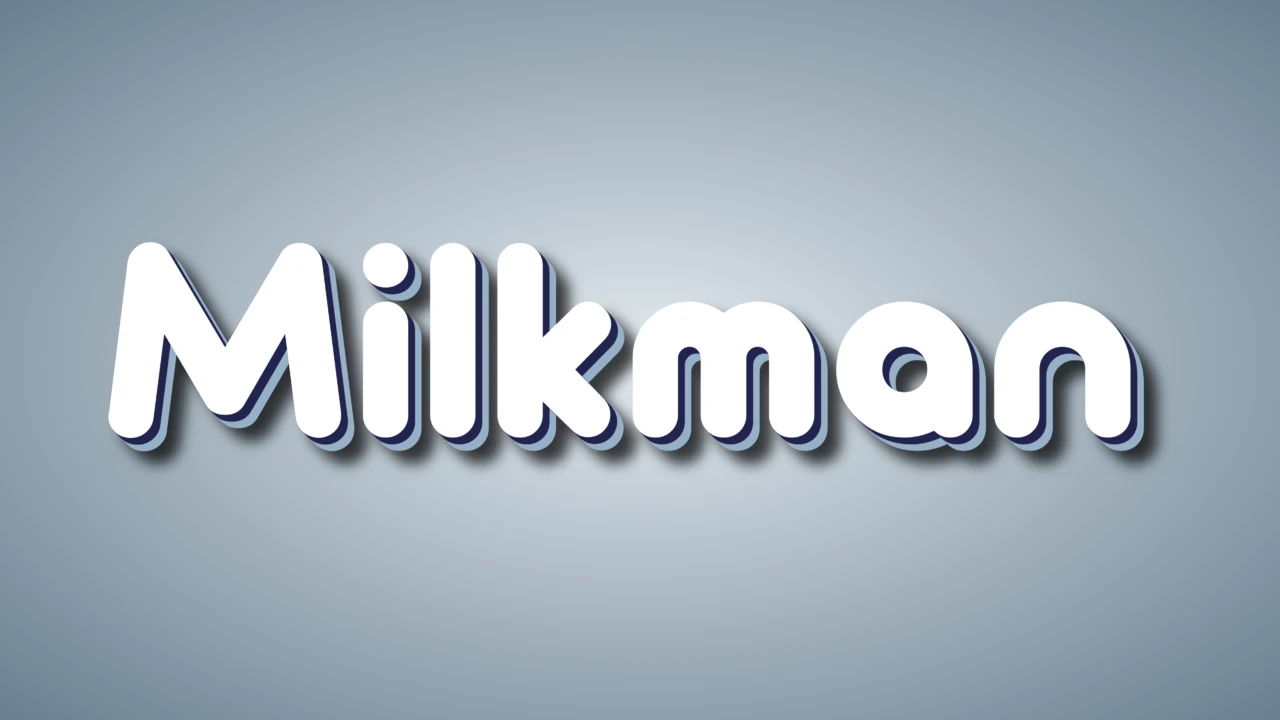 Stylish 3D Rounded Text Effect