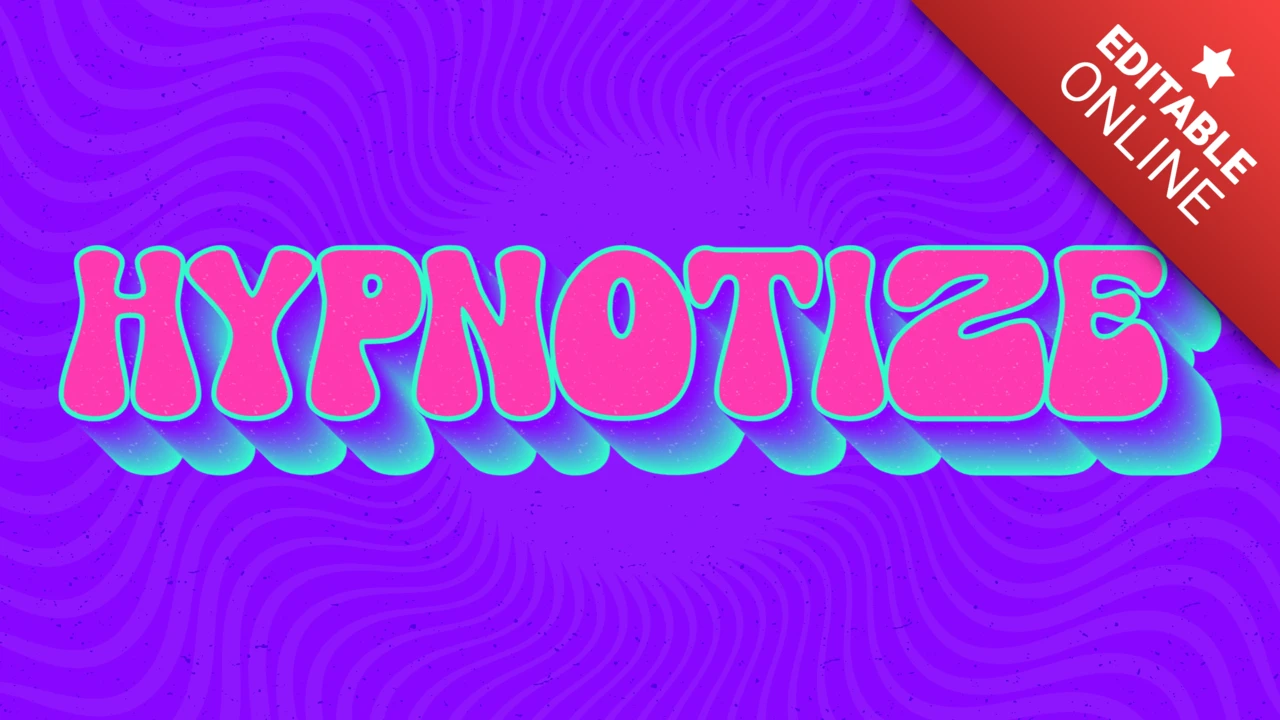 Psychodeliczny efekt tekstowy