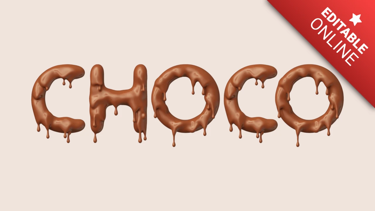 Schriftart Chocolate