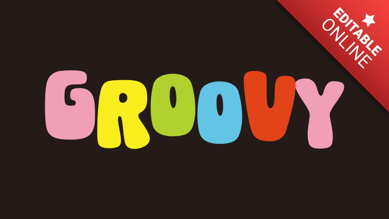 Czcionka Groovy