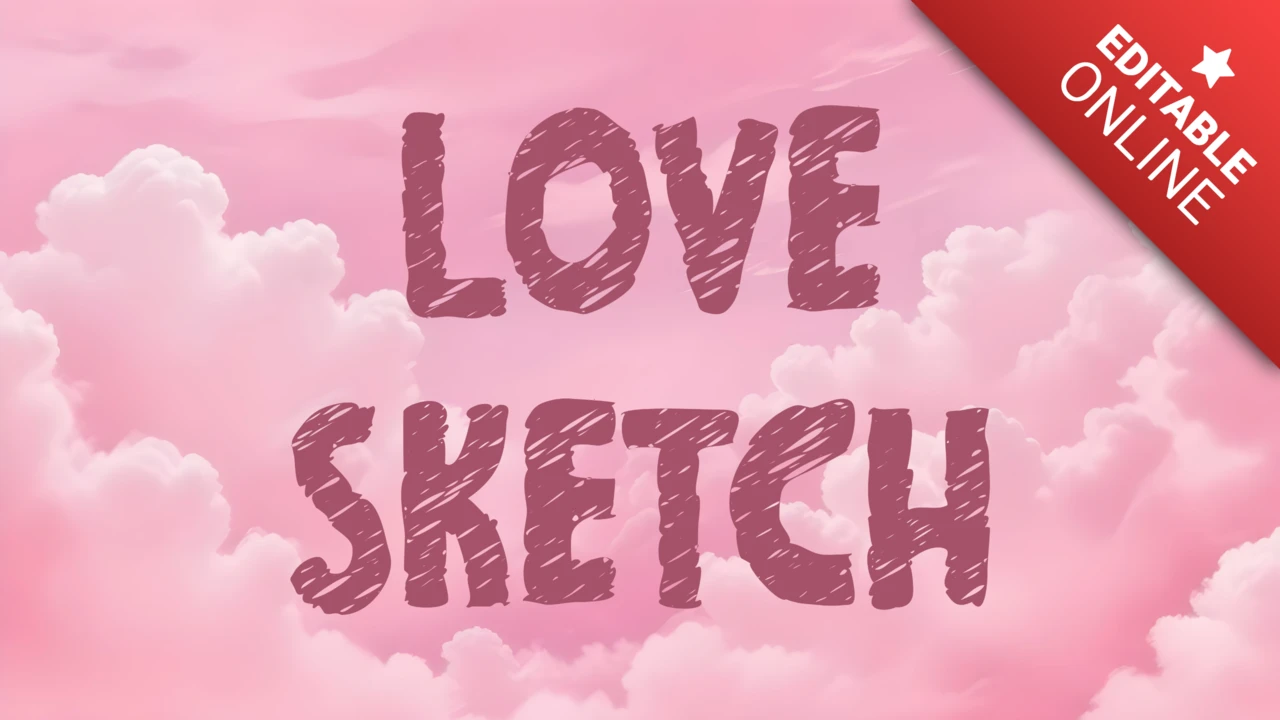 Adoro a fonte sketch