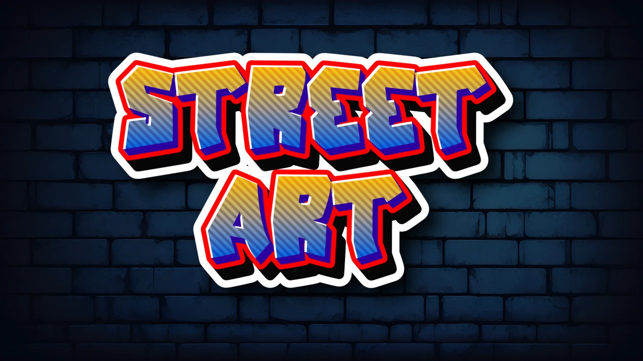 Vibrant Urban Style Text Effect