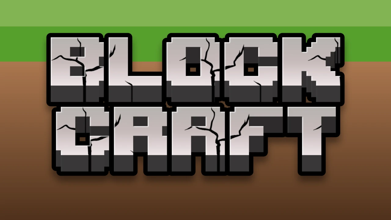 BlockCraft Text Effect