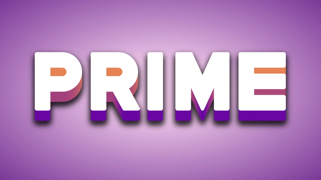 Efeito de texto gradiente roxo premium 3D para festival