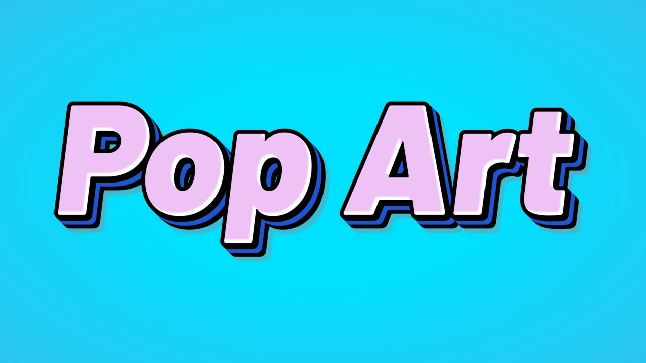 Pop Art Branding 3D Text Effect