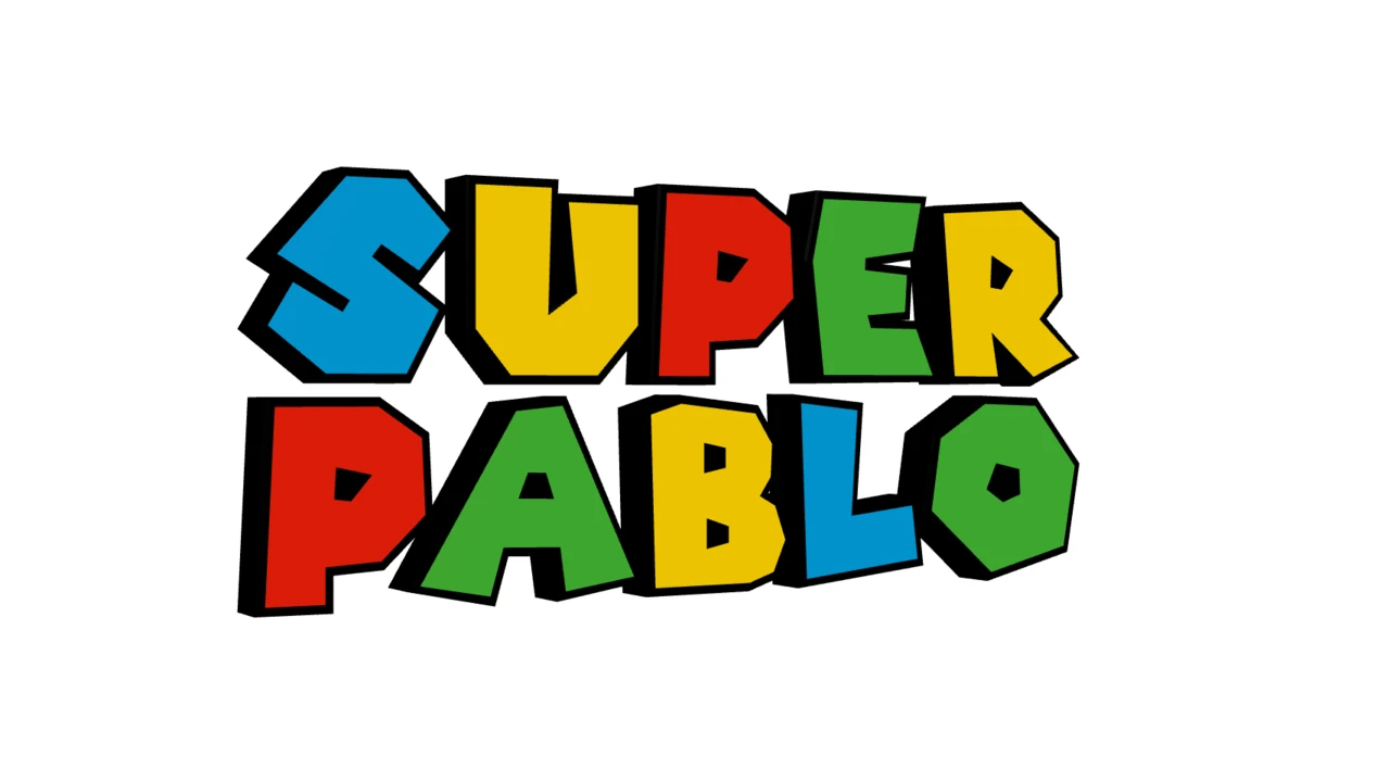 Super Pablo - Mario Parody Text