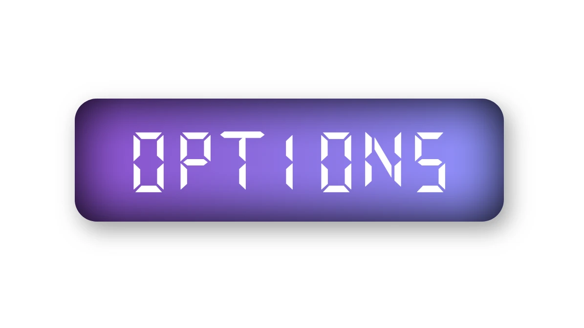 Botão de chamada para ação com display digital LED roxo