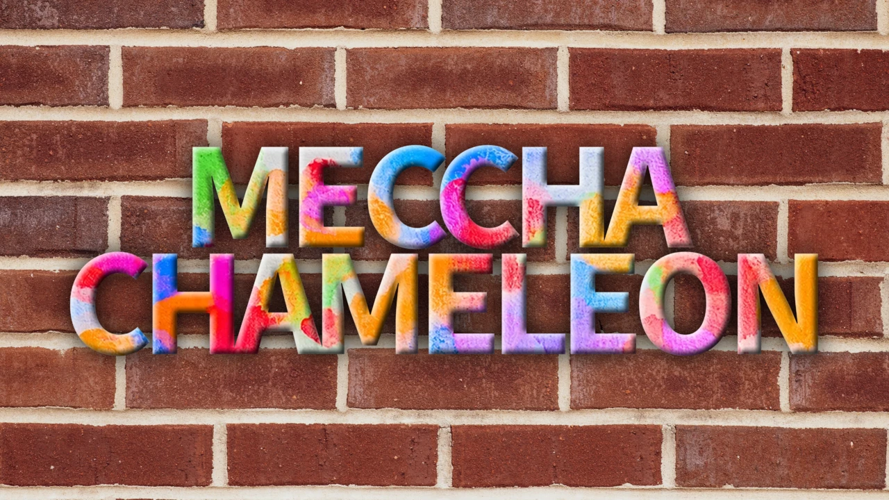 Meccha Chameleon Text Effect