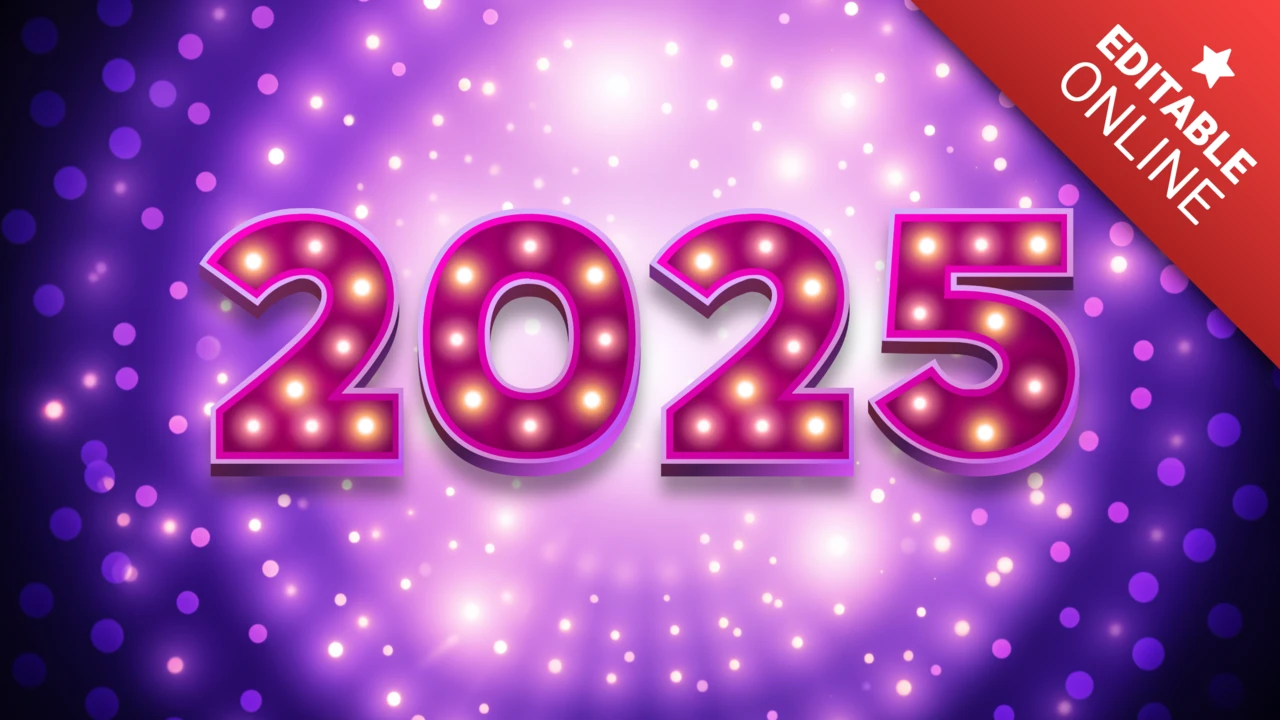 Gelukkig Nieuwjaar teksteffect met glinsterend vuurwerk