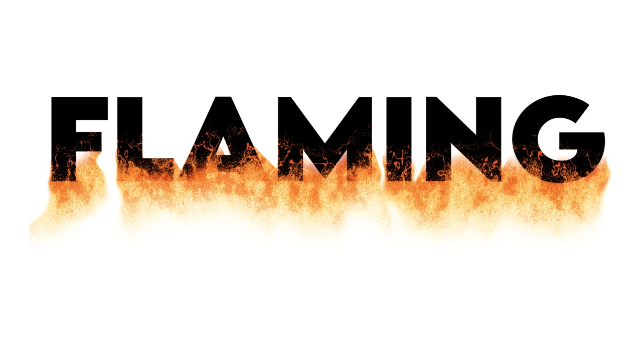 Flaming Fire Text Effect