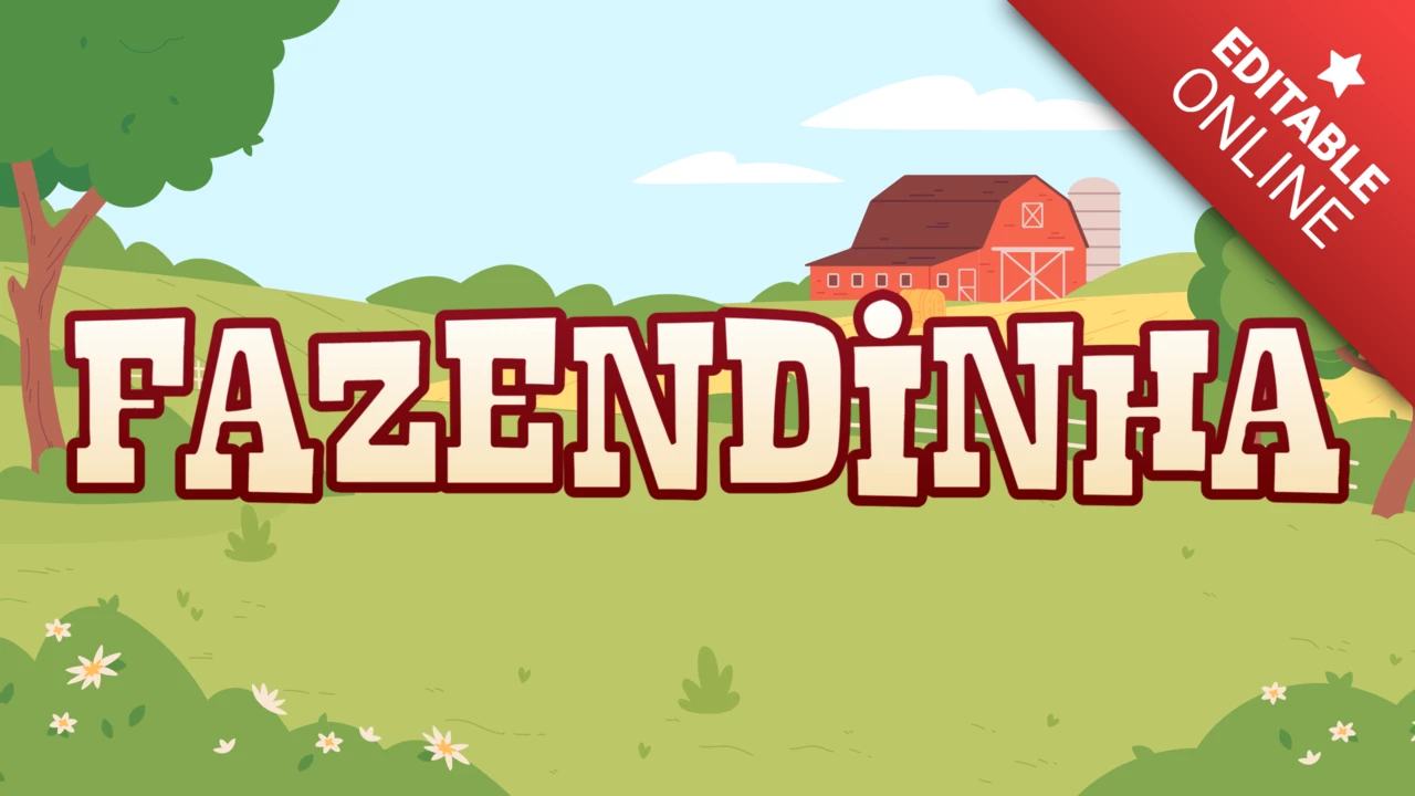 Fuente del logotipo de Fazendinha