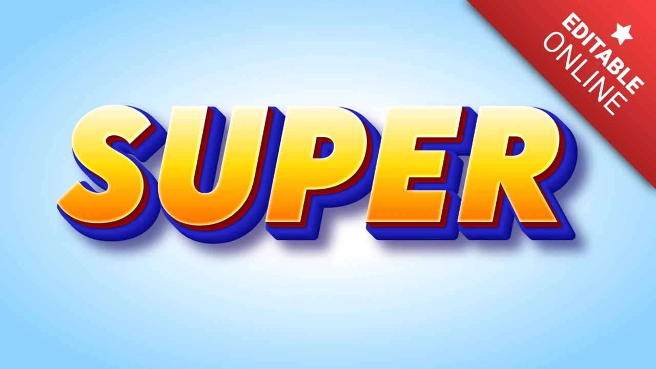 Super effet de texte