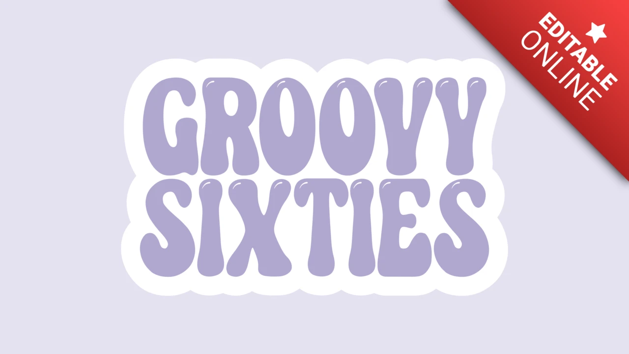 Fuente sixties groovy