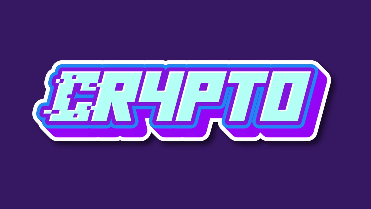 Neon siber tarzda glitch metin efekti