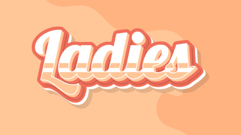 Efeito de texto do dia internacional da mulher