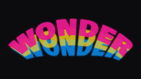 Psychedelic Wonder Text Effect