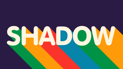 Retro Long Shadow Text Effect