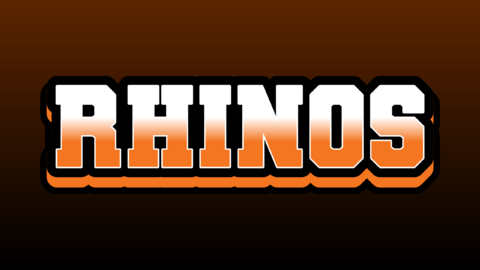 Effet de texte Rhinos