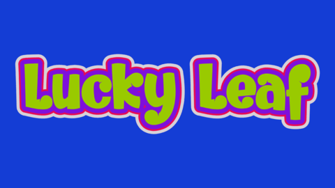 Green Playful Lucky Leaf Text Effect