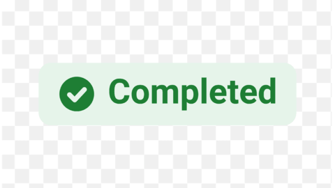 Status Badge Text Effect