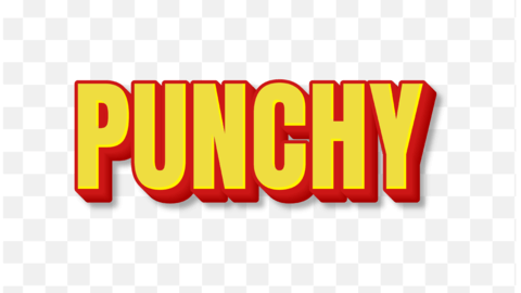 Yellow Comic Text Effect Bold Cartoon Style