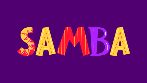 Mexicaanse fiesta samba alfabet lettertype