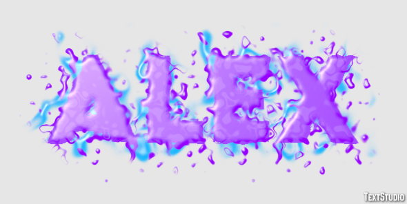 Alex Efecto de Texto