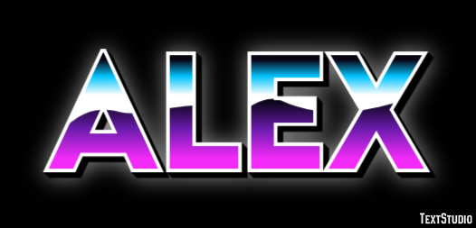 Alex Efecto de Texto