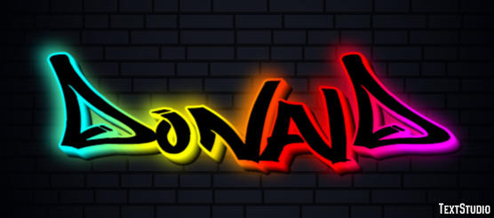 Donald Text Effect