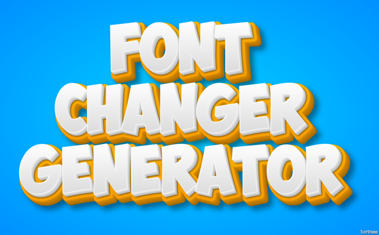 Font Changer Generator テキスト効果