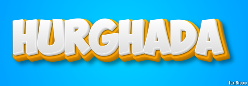 Hurghada Text effect