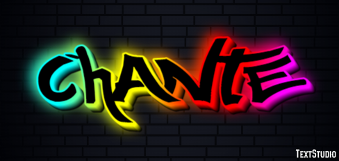 Chante Text effect