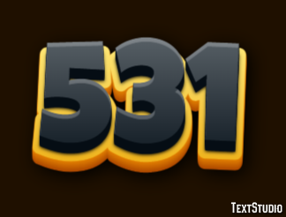 531 Efecto de Texto