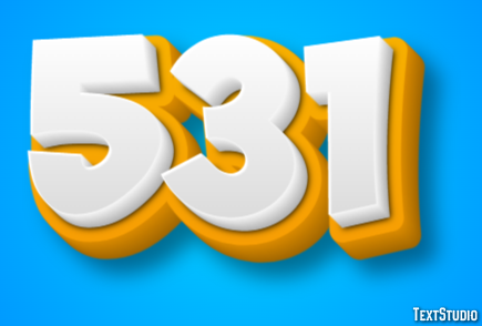 531 Efecto de Texto