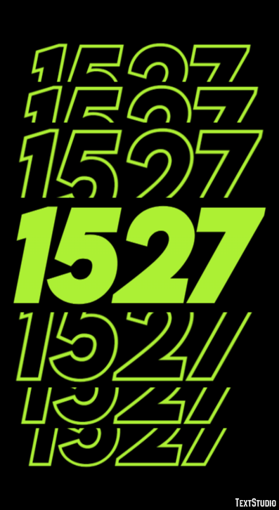 1527 Efekt tekstowy
