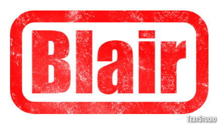 Blair Text Effect