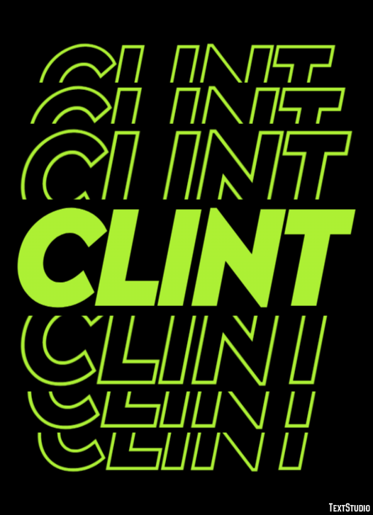 Clint Effetto testo