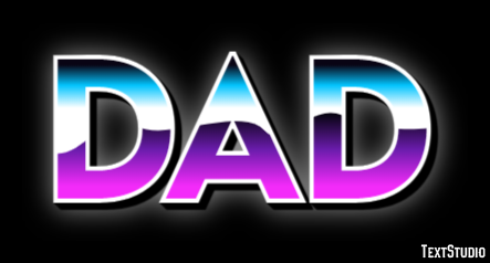 Dad Effetto testo