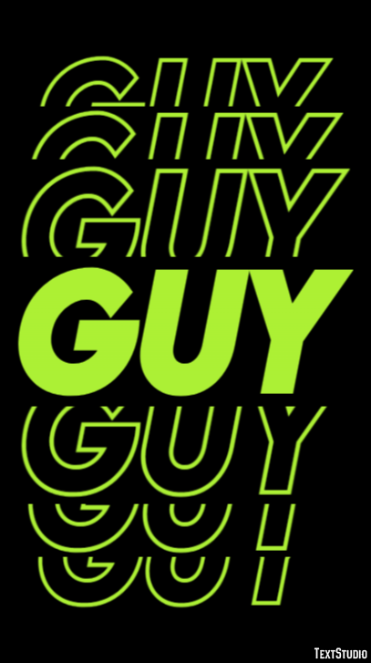 Guy Texteffekt