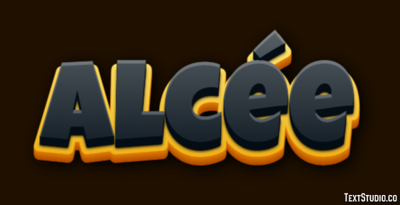 Alcée Texteffekt