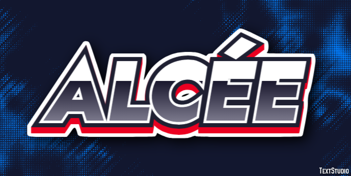 Alcée Text effect