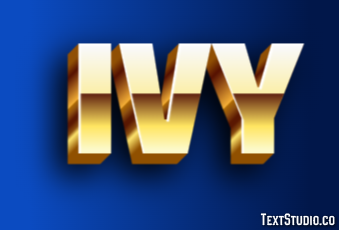 Ivy Efekt tekstowy