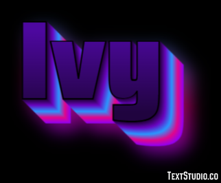 Ivy Efekt tekstowy