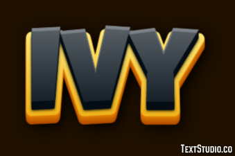 Ivy Efekt tekstowy