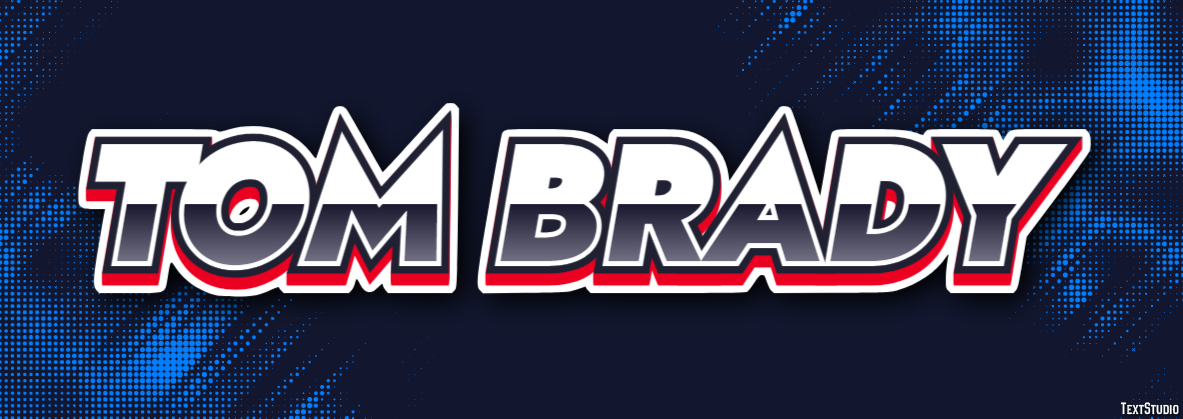 Tom Brady Effetto testo