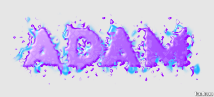 Adam Texteffekt